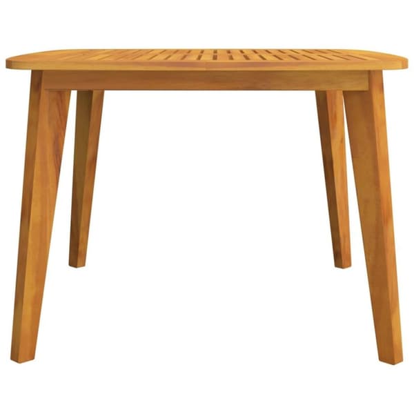 vidaXL Trädgårdsbord 110x110x75 cm massivt akaciaträ