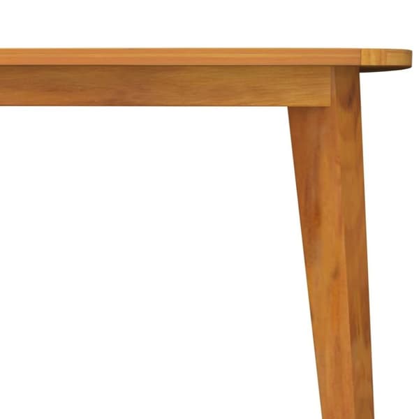 vidaXL Trädgårdsbord 110x110x75 cm massivt akaciaträ