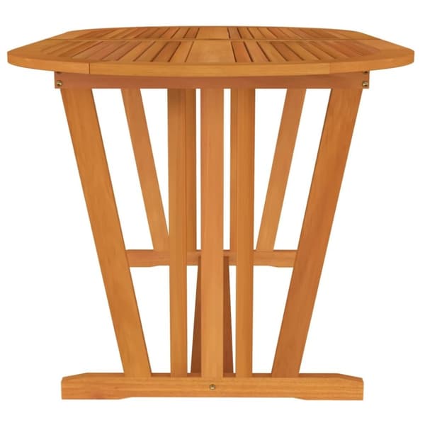 vidaXL havebord 160x85x75 cm massivt eukalyptustræ