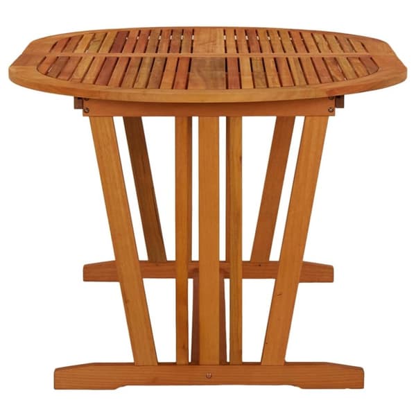 vidaXL havebord 200x100x75 cm massivt eukalyptustræ