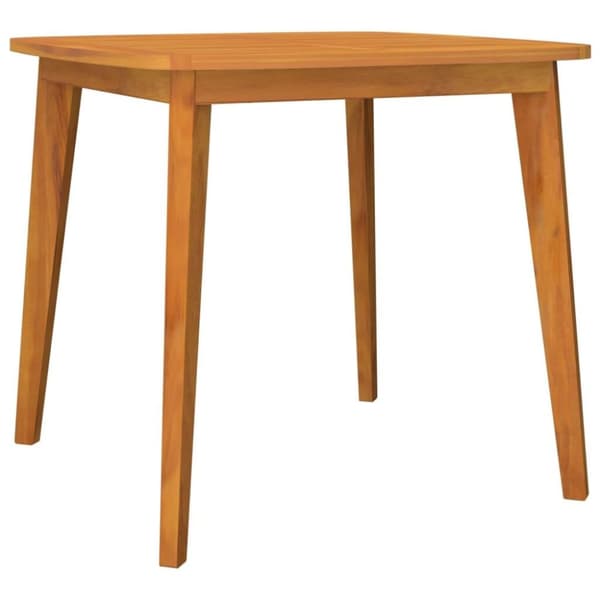 vidaXL havebord 85x85x75 cm massivt akacietræ