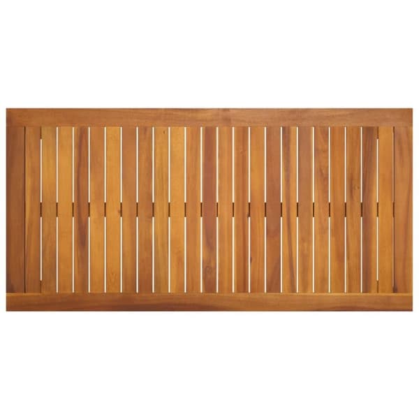 vidaXL havebord 110x55x67 cm massivt akacietræ
