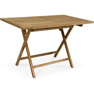 Saltö vikbart bord i teak - 140x80 cm