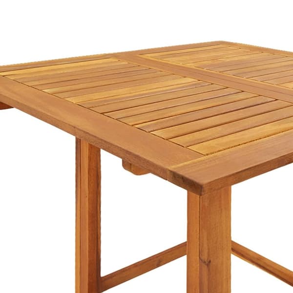 vidaXL Bistrobord 75x75x110 cm heltre akasie