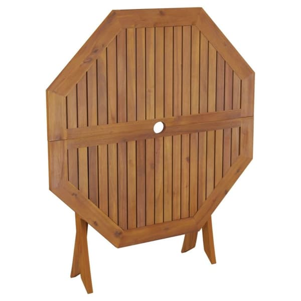 vidaXL Kokoontaittuva puutarhapöytä 90x75 cm täysi akaasiapuu