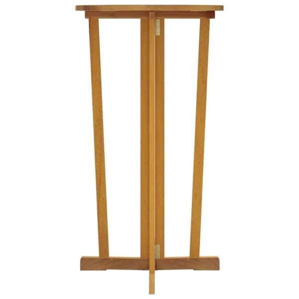 vidaXL foldbart barbord 90x65x105 cm massivt teaktræ