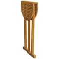Miniatyrbillede 5 af 9: vidaXL foldbart barbord 90x65x105 cm massivt teaktræ