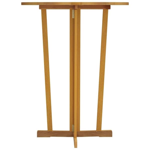 vidaXL foldbart barbord 90x65x105 cm massivt teaktræ