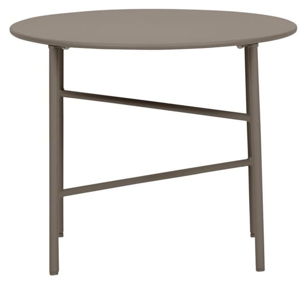 Pesetos hagebord sidebord Ø50cm H40cm valnøtt dekor.
