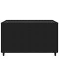Miniatyrbillede 4 af 6: vidaXL havebord 50x50x30 cm firkantet polyrattan sort