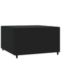 Miniatyrbillede 2 af 6: vidaXL havebord 50x50x30 cm firkantet polyrattan sort