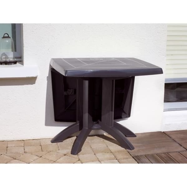 Fällbord - GRILL ME - Vega - 118x77 cm - Antracit