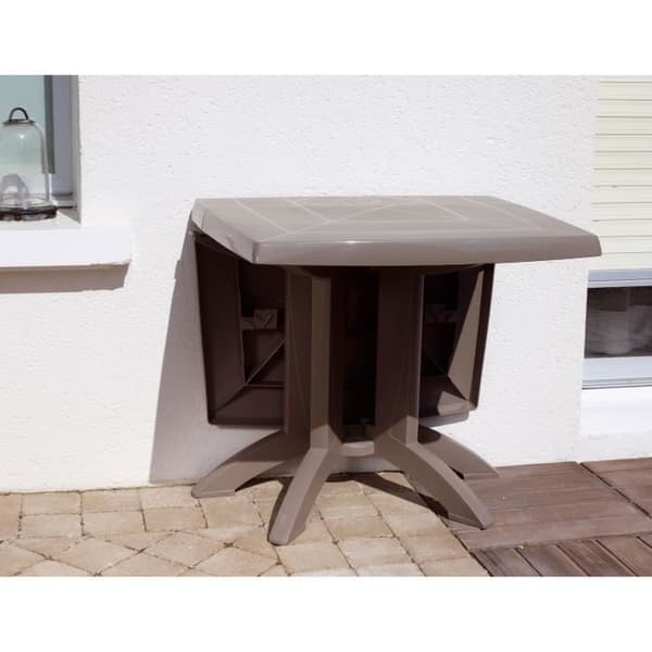 Grosfillex Table Vega 118x77 - Taupe