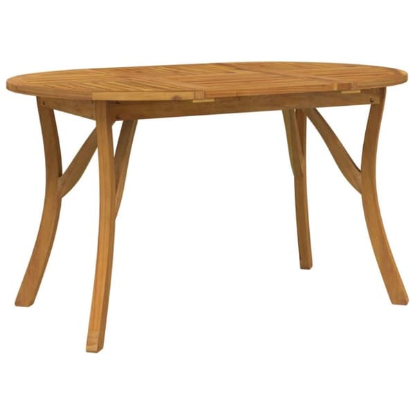 vidaXL havebord 150x90x75 cm massivt akacietræ