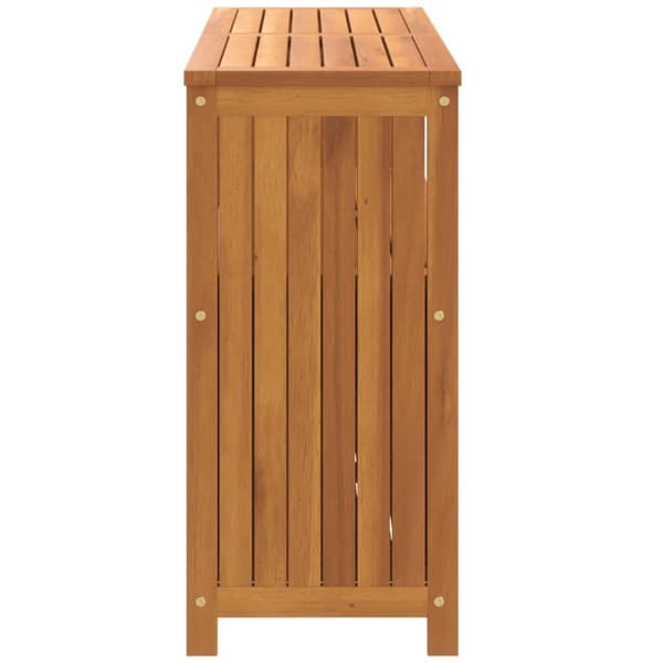 vidaXL konsolbord til haven 110x35x75 cm massivt akacietræ