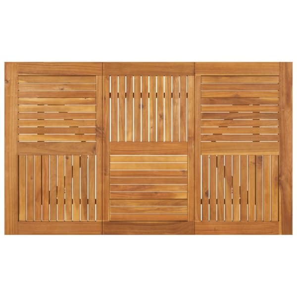 vidaXL Trädgårdsbord 150x90x75 cm massivt akaciaträ