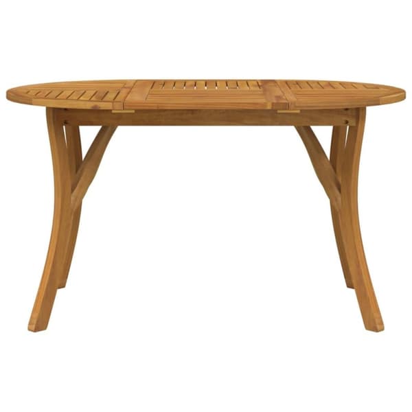 vidaXL Hagebord 150x90x75 cm heltre akasie