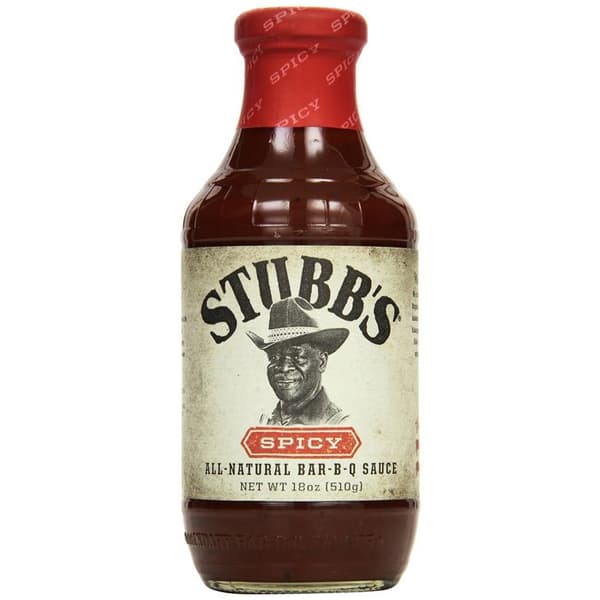 STUBB'S SALSA GRILL KRYDDA LEGENDARISKE BAR-B-Q SÅS 510 GR GRIGLIATA CUCINA