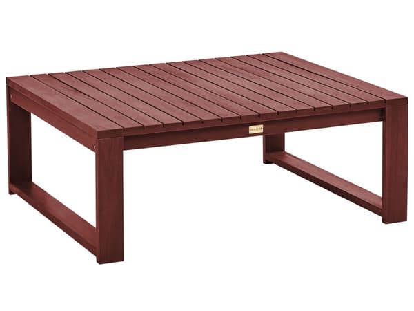 Sohvapöytä mahonginruskea 90 x 35 x 75 cm akaasia neliö puutarhaan moderni skandinaavinen
