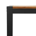 Pikkukuva 7 / 8: vidaXL Puutarhapöytä U-jaloilla 200x90x75 cm täysi akasiapuu