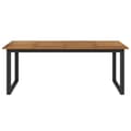 Miniatyrbilde 3 av 8: vidaXL Hagebord med U-ben 200x90x75 cm heltre akasie