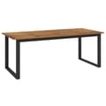 Miniatyrbilde 1 av 8: vidaXL Hagebord med U-ben 200x90x75 cm heltre akasie