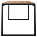 Miniatyrbilde 4 av 8: vidaXL Hagebord med U-ben 140x80x75 cm heltre akasie