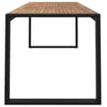 Miniatyrbilde 4 av 8: vidaXL Hagebord med U-ben 200x90x75 cm heltre akasie