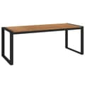 Miniatyrbilde 1 av 8: vidaXL Hagebord med U-ben 200x90x75 cm heltre akasie