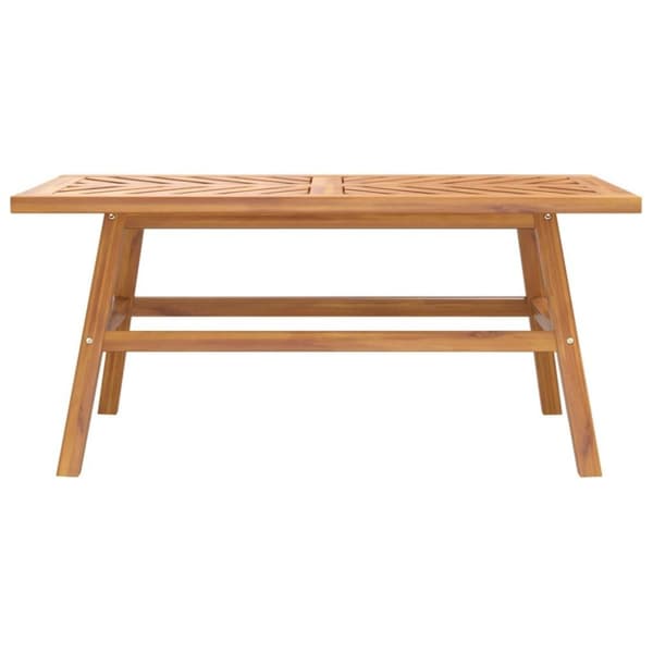 vidaXL Salongbord 100x50x45 cm heltre akasie