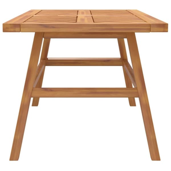 vidaXL Salongbord 100x50x45 cm heltre akasie