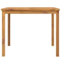 Miniatyrbilde 4 av 7: vidaXL Hagespisebord 90x90x74 cm heltre akasie