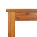 Miniatyrbilde 6 av 7: vidaXL Hagespisebord 90x90x74 cm heltre akasie