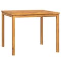 Miniatyrbilde 1 av 7: vidaXL Hagespisebord 90x90x74 cm heltre akasie