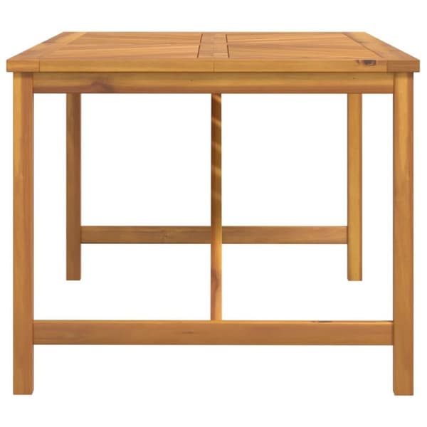 vidaXL havebord 150x90x74 cm massivt akacietræ