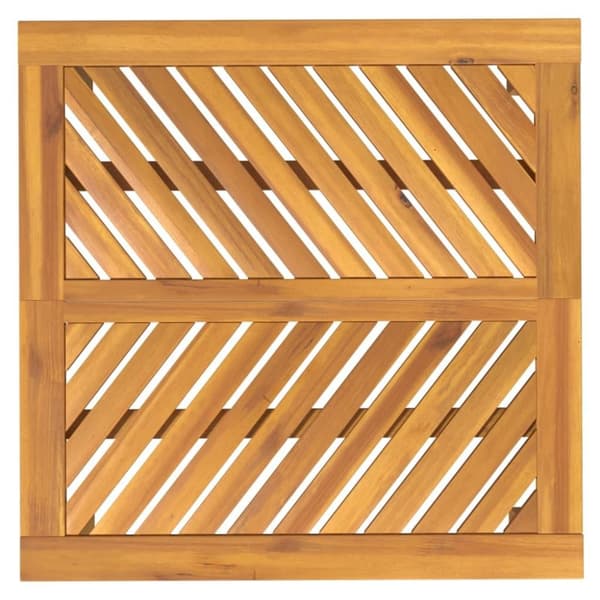 vidaXL havebord 90x90x74 cm massivt akacietræ