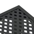 Miniatyrbild 6 av 7: vidaXL Trädgårdsbord antracit 110x80x72 cm stål