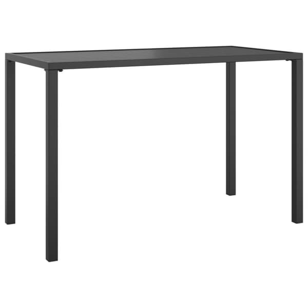 vidaXL Hagebord antrasitt 110x54x70 cm stål