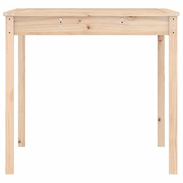 vidaXL Puutarhapöytä 121x82,5x76 cm täysi mänty