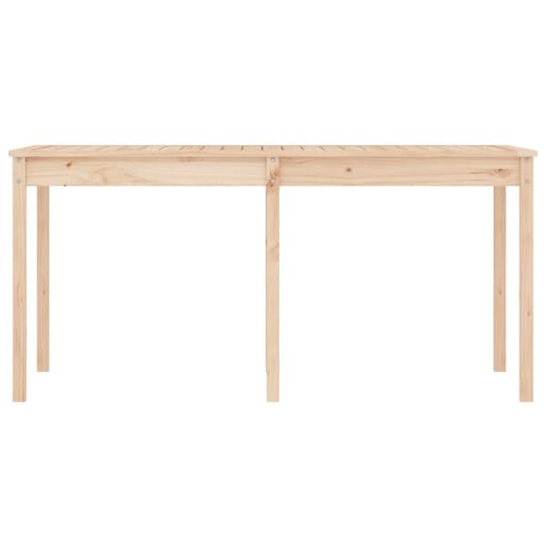 vidaXL havebord 159,5x82,5x76 cm massivt fyrretræ