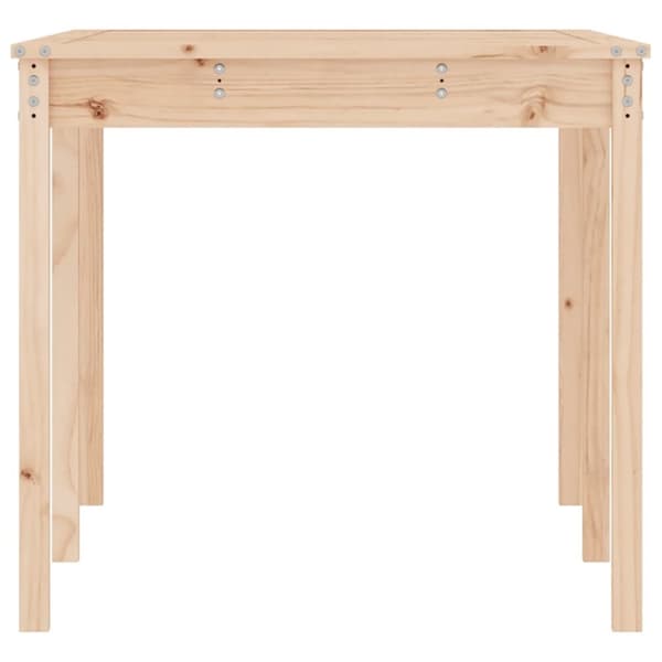 vidaXL havebord 159,5x82,5x76 cm massivt fyrretræ