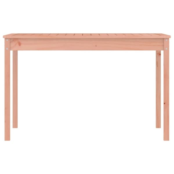 vidaXL Hagebord 121x82,5x76 cm heltre douglasgran