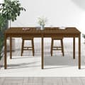 Miniatyrbilde 3 av 8: vidaXL Hagebord honningbrun 159,5x82,5x76 cm heltre furu