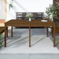 Miniatyrbilde 2 av 8: vidaXL Hagebord honningbrun 159,5x82,5x76 cm heltre furu