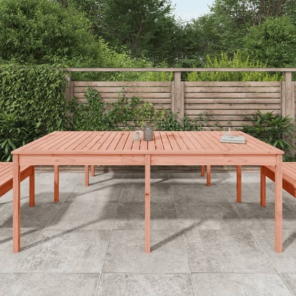 vidaXL havebord 203,5x100x76 cm massivt douglasgran