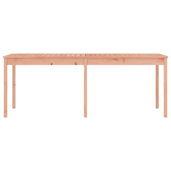 vidaXL havebord 203,5x100x76 cm massivt douglasgran
