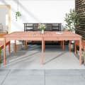 Miniatyrbillede 2 af 8: vidaXL havebord 203,5x100x76 cm massivt douglasgran