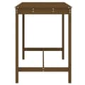 Miniatyrbilde 5 av 7: vidaXL Hagebord honningbrun 121x82,5x110 cm heltre furu
