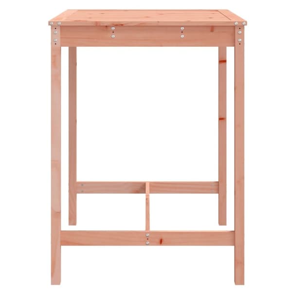 vidaXL havebord 82,5x82,5x110 cm massivt douglasgran