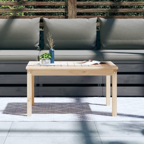 vidaXL Hagebord 82,5x50,5x45 cm heltre furu